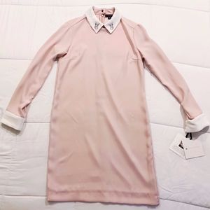 NWT Victoria Beckham Bunny Collard Dress